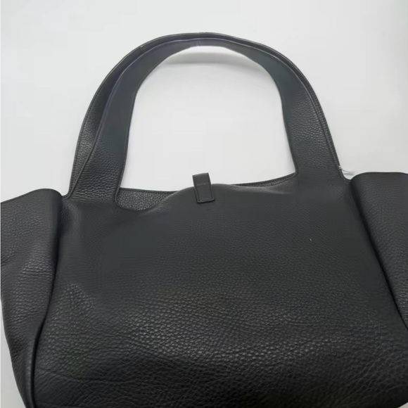 Saint Laurent Black Tote with Gold Accent - Picture 8 of 10